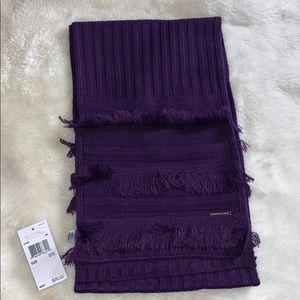 Beautiful Michael Kors Rib Fringe Muffler Scarf!